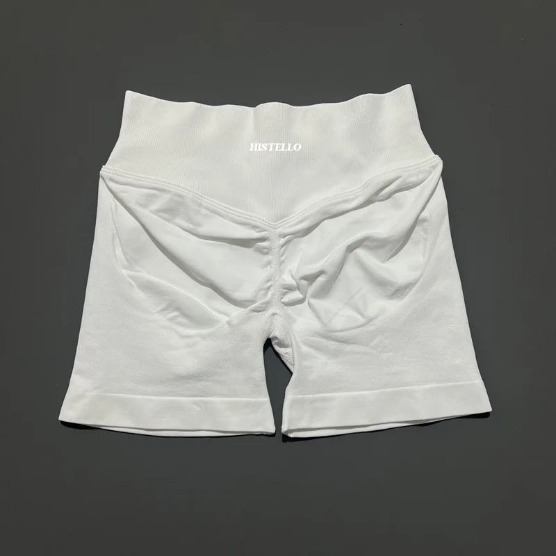Women's Seamless High-Waist Workout Shorts – Yoga & Gym