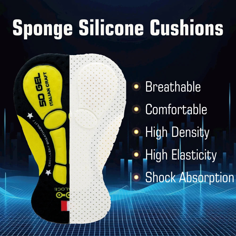 Cycling Seat Pad Insert – 3D/5D/12D Gel Cushion for Men & Women