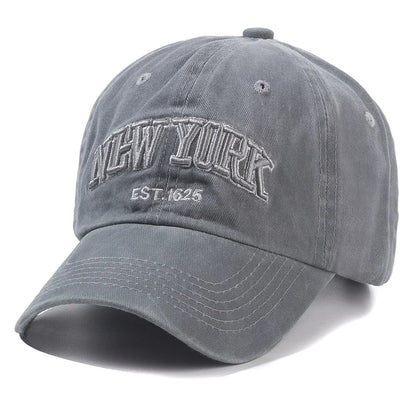 New York Washed Cotton Baseball Cap – Unisex Dad Hat