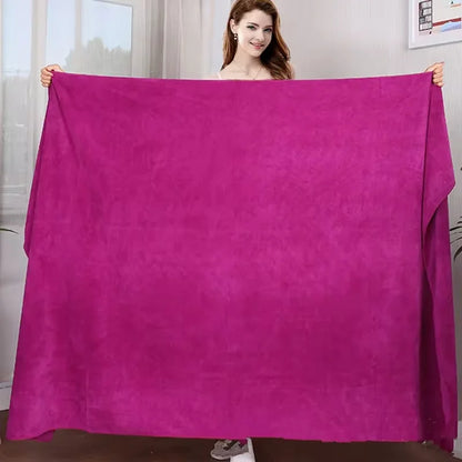 Large Soft Absorbent Bath Towel – Double-Sided, Non-Linting