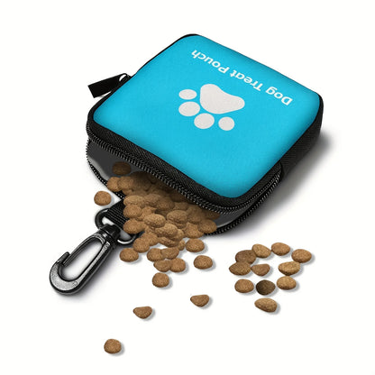 Dog Treat Pouch – Portable Zippered Training Snack Bag