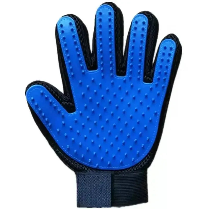 Pet Grooming Glove – Hair Remover & Massage Brush for Dogs & Cats