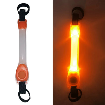 LED Dog Safety Light Pendant – Waterproof Glowing Collar Clip