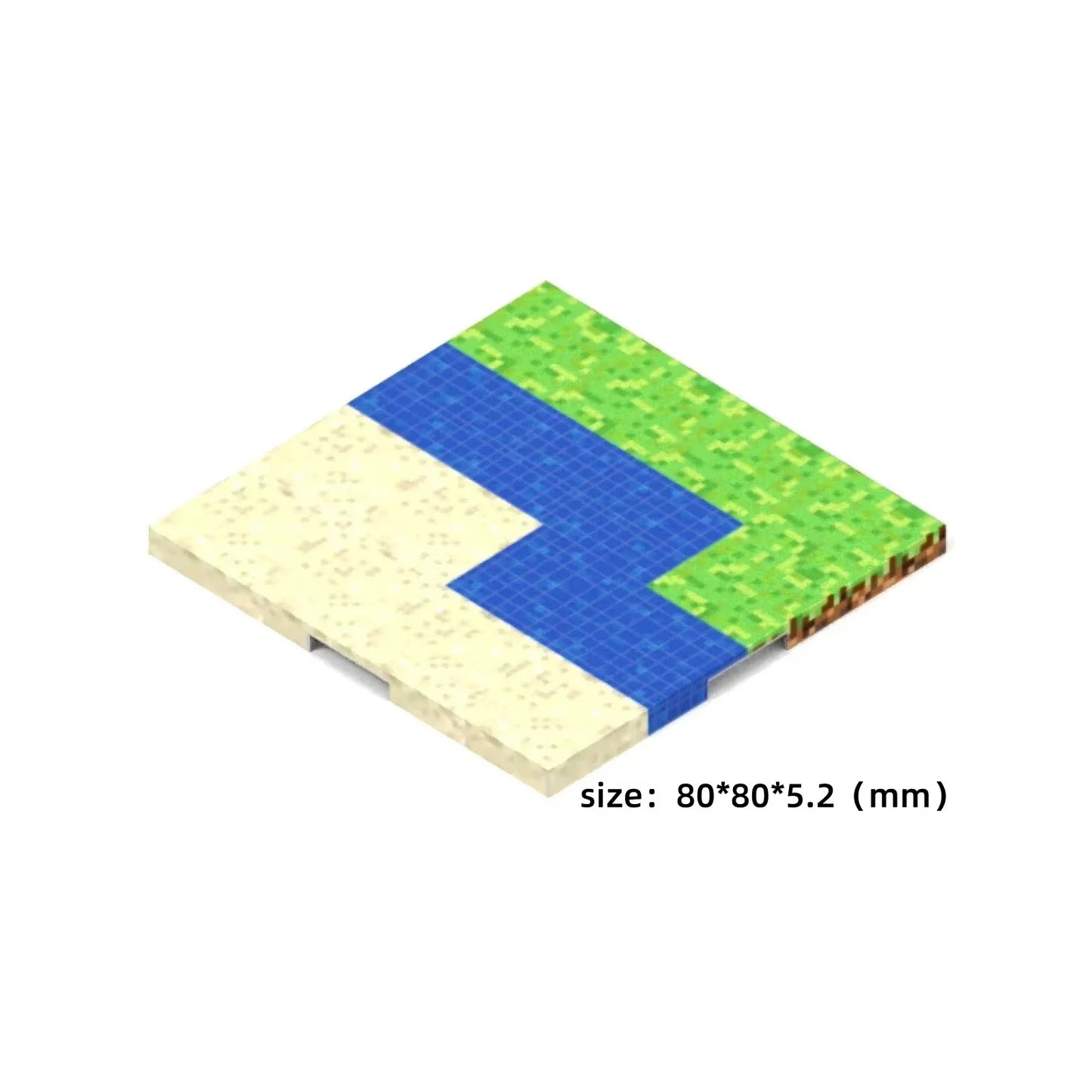 Magnetic Building Block Base Plate – Compatible Puzzle Toy for Kids