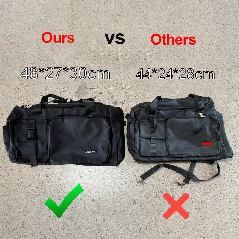 Women's Gym Bag with Wet Dry Separation – Swimming & Travel Duffle
