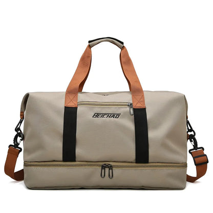 Gym Duffle Bag – Travel & Fitness Weekender with Shoe Compartment