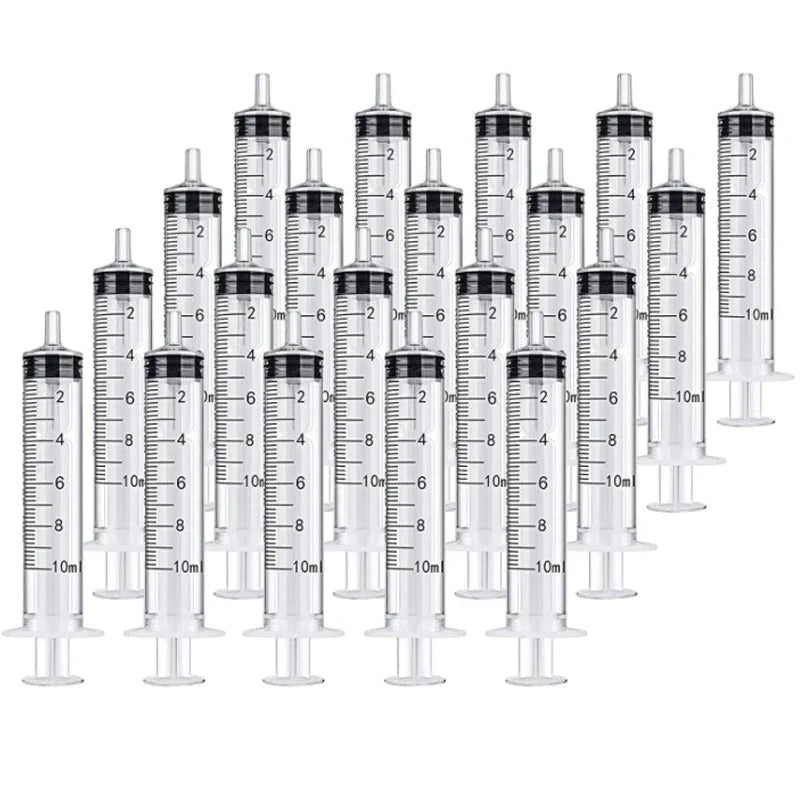 Plastic Measuring Syringes – Reusable 1ml–10ml for Hydroponics & Kitchen
