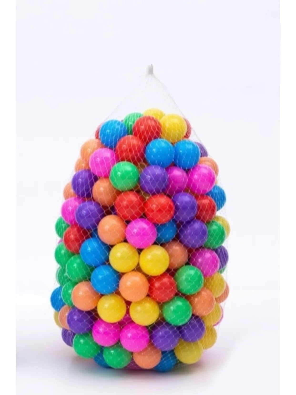 100-Pack Colorful Plastic Ball Pit Balls for Kids