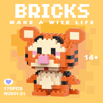 Disney Cartoon Mini Building Blocks – Linabell, Lotso, Winnie, Stellalou & Friends
