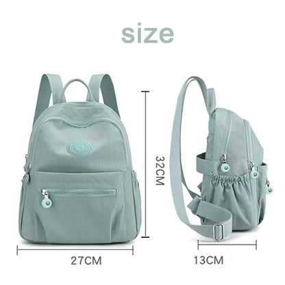Casual Mini Backpack – Lightweight Waterproof Shoulder Bag for Women & Students