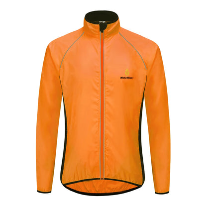 Men's Reflective Cycling Jacket Windproof Waterproof MTB
