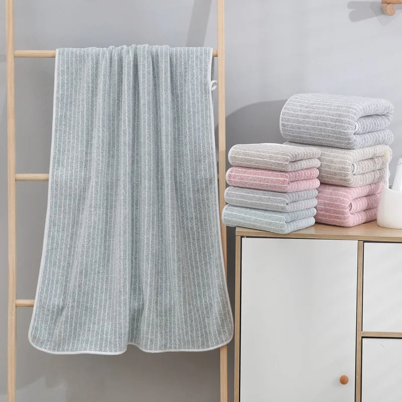 Quick-Dry Coral Fleece Towel Set – Soft & Absorbent