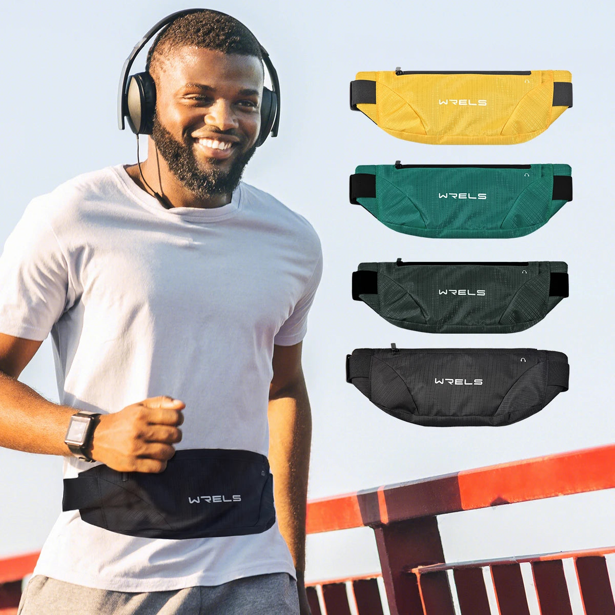 Running Waist Pack – Ultra-Thin Waterproof Sports Belt Bag