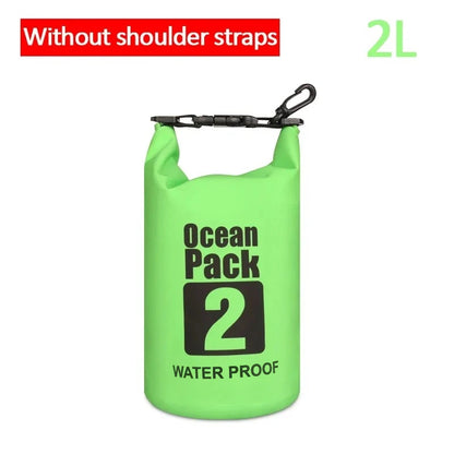 Waterproof Dry Bag 2L–30L – PVC Ocean Pack for Outdoor Sports