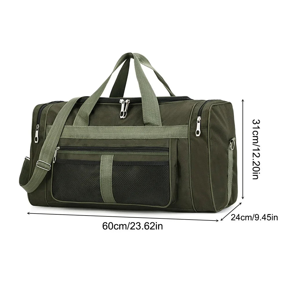 Waterproof Gym Bag with Dry Wet Separation – Large Capacity Sports Duffel