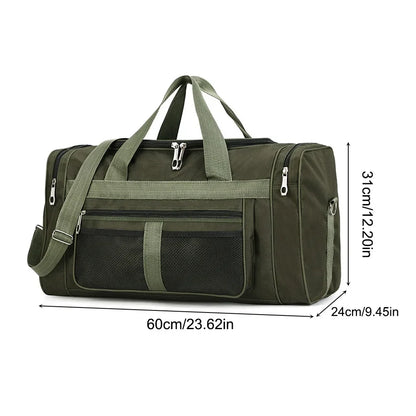 Waterproof Gym Bag with Dry Wet Separation – Large Capacity Sports Duffel
