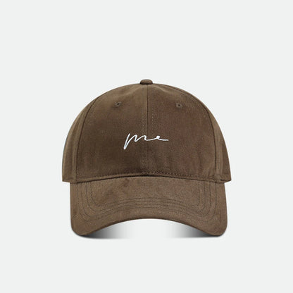 Retro Letter Embroidered Baseball Cap – Unisex Summer Hat