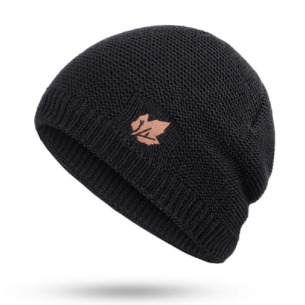 Winter Knit Beanie Hat Fleece Lined Warm Skull Cap Unisex