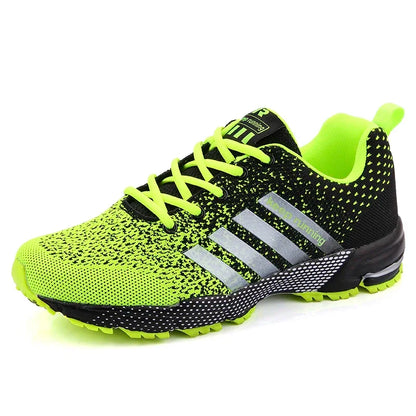 Unisex Breathable Mesh Running Sneakers – Casual Sports Shoes
