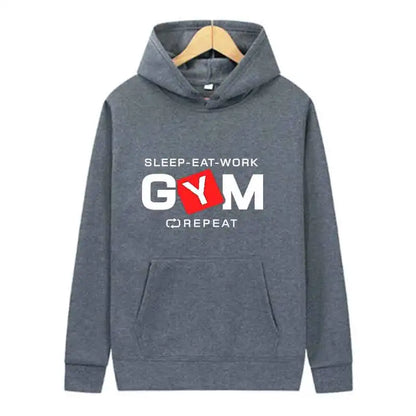 Creative Letter Print Hoodie Y2K Streetwear Fleece Pullover