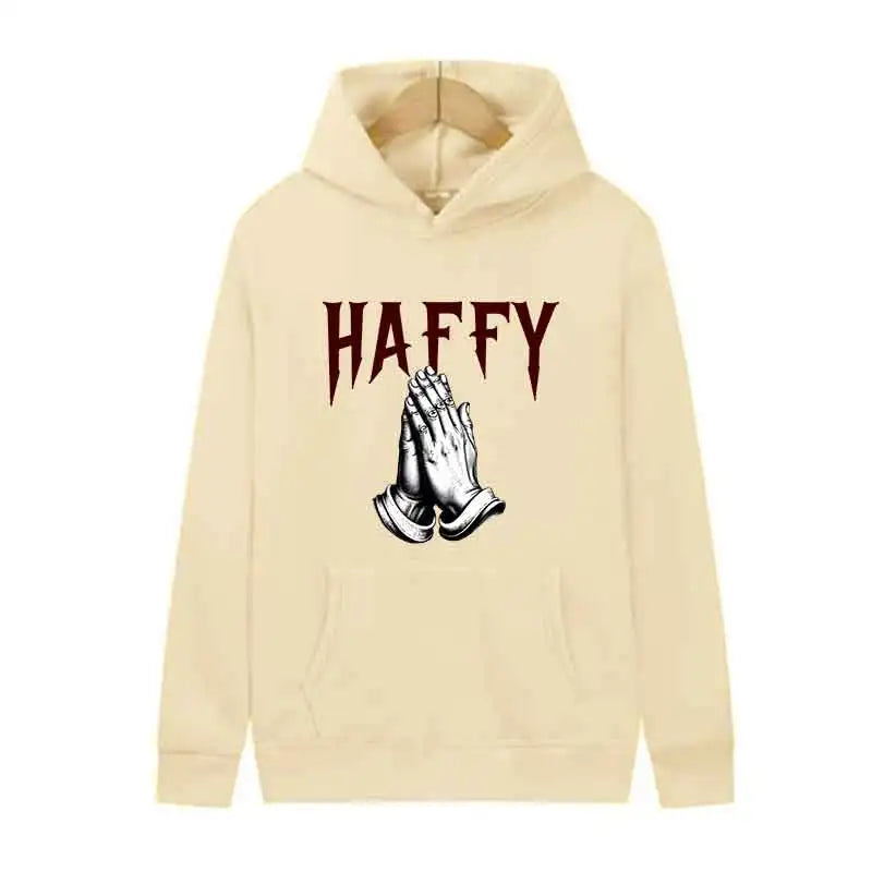 Letter Print Hoodie Y2K Streetwear Pullover Sweatshirt