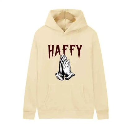Letter Print Hoodie Y2K Streetwear Pullover Sweatshirt