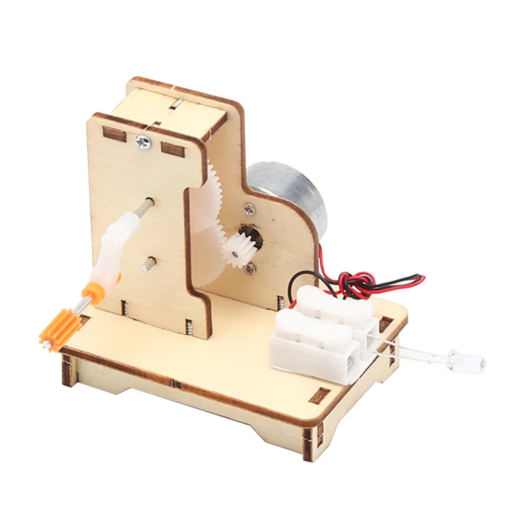 DIY STEM Wood Model Kit for Kids – 3D Assembly Science Toy (Car, Boat, Plane & More)