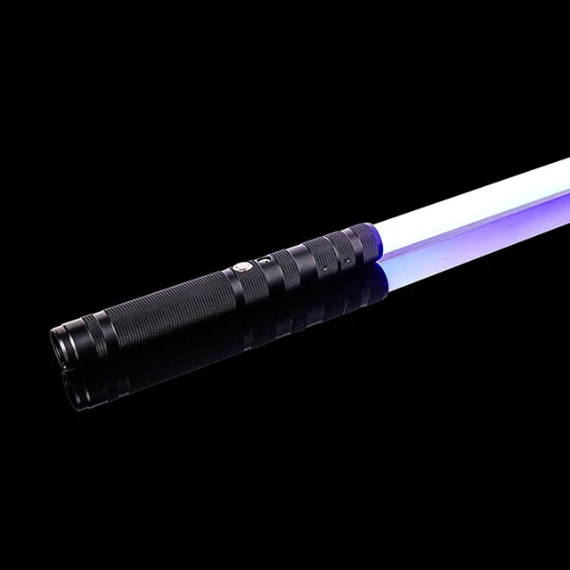 RGB Lightsaber with Metal Handle – 16-Color LED, Sound Effects & Dueling Blade