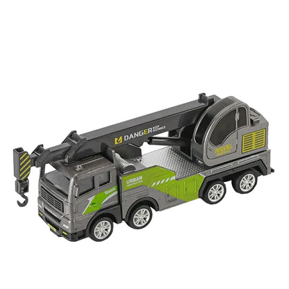 1:50 Scale Die-Cast Construction Vehicle Toy – Truck, Excavator, Crane & More