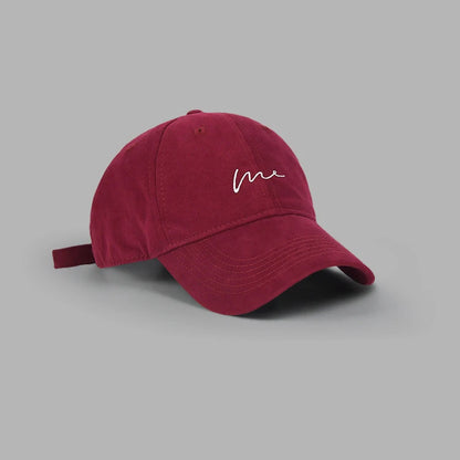 Retro Letter Embroidered Baseball Cap – Unisex Summer Hat