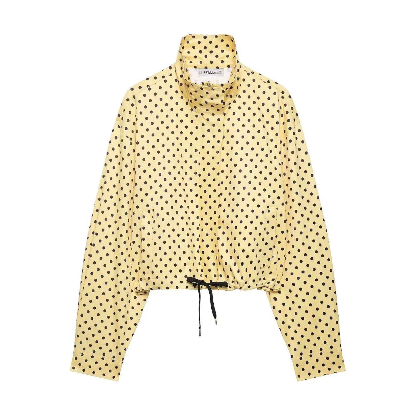 Women's Polka Dot Jacket & Shorts Set