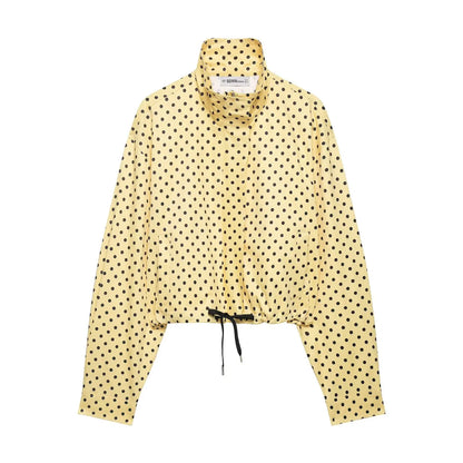 Women's Polka Dot Jacket & Shorts Set
