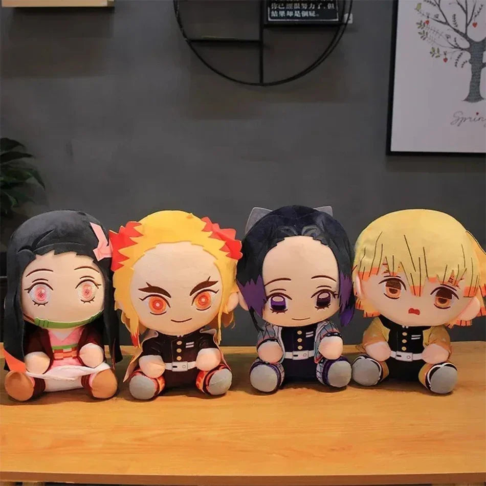 Demon Slayer Plush Dolls – 20cm Kimetsu No Yaiba Stuffed Figures