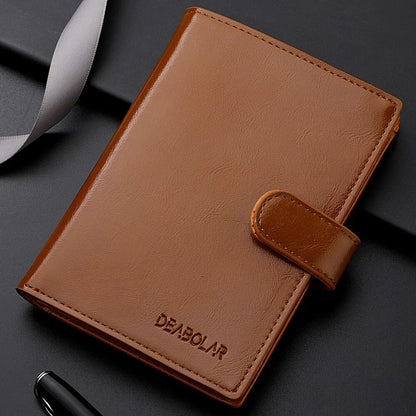Passport Wallet & Card Holder – Men's Leather Travel Organizer