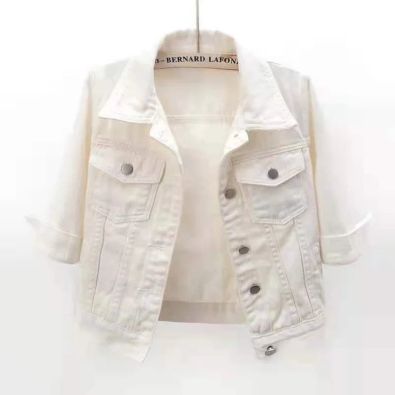 Women's Casual Denim Jacket – Short Jean Coat