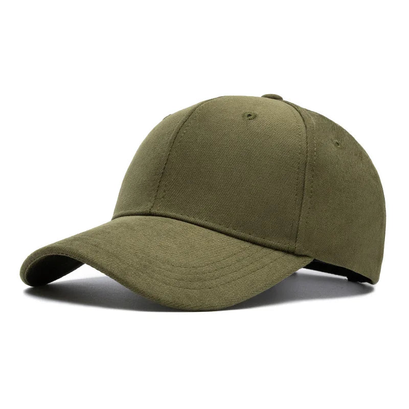 Unisex Snapback Baseball Cap – Solid Retro Adjustable Hat for Men & Women