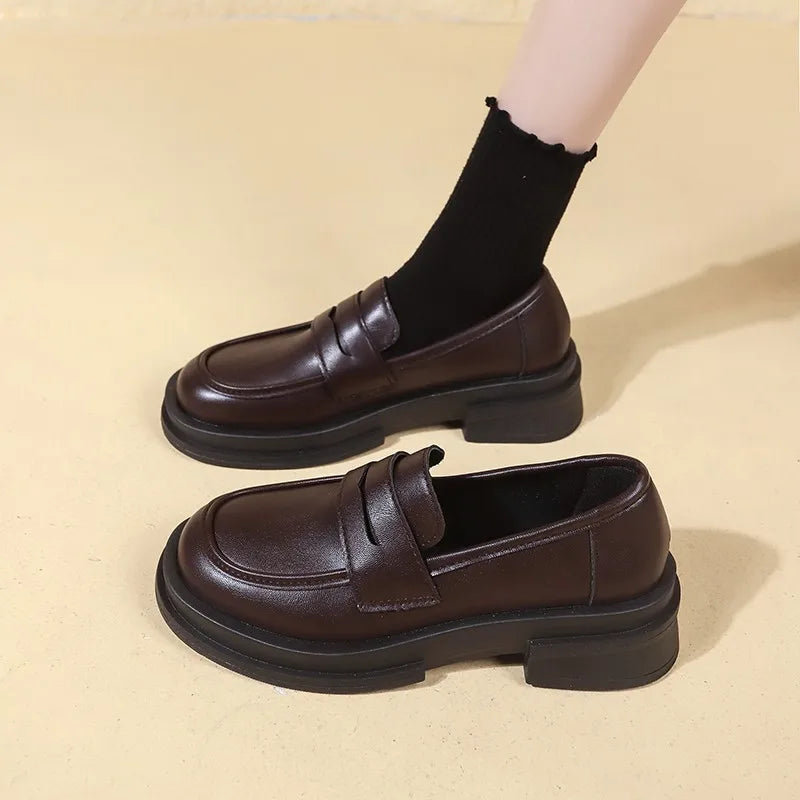 Japanese Style Lolita Platform Loafers Women