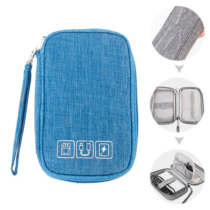 Electronic Organizer Bag – Waterproof Cable & Charger Storage Pouch