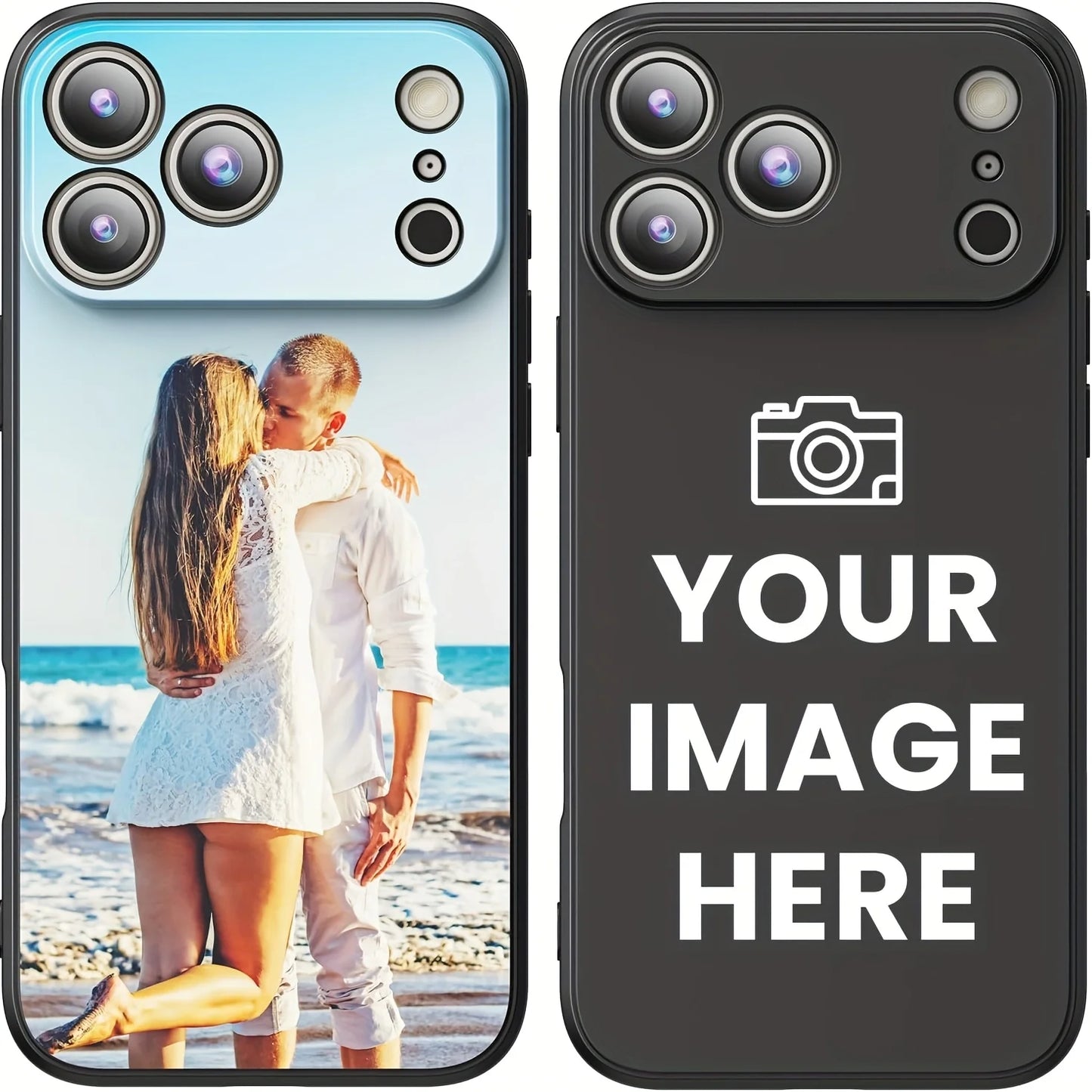 Diy Photo Custom Frosted Soft Case Iphone 17 16 16e 15 14 13 12 11 Pro Max Air Mini Se 2020 2022 X
