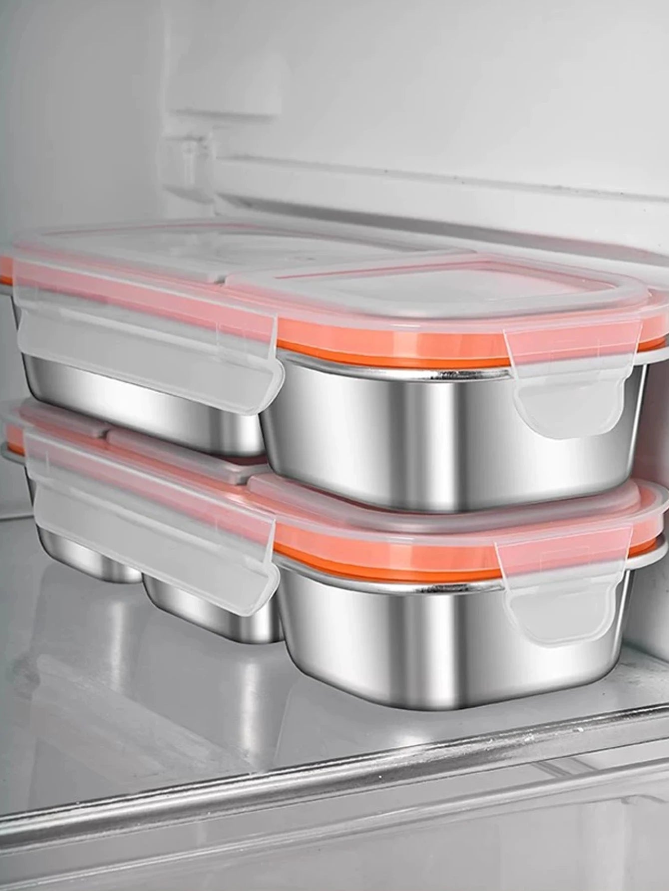 Stainless Steel Mini Compartment Lunch Box – Portable Bento