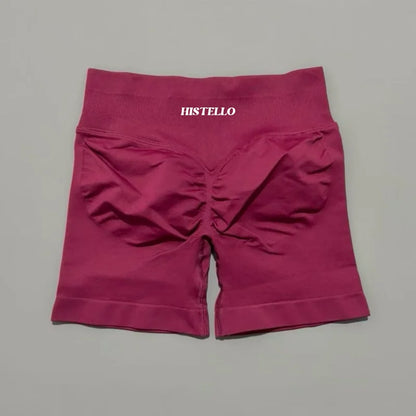 Women's Seamless High-Waist Workout Shorts – Yoga & Gym