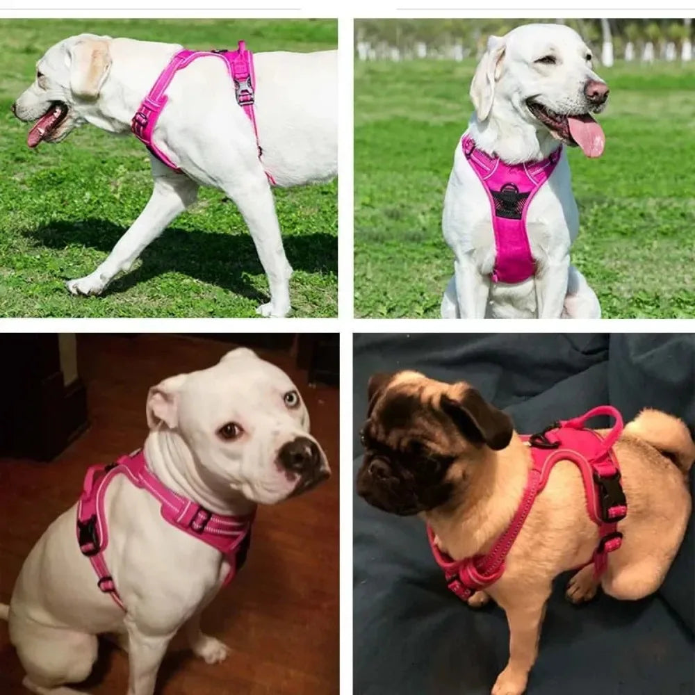 Dog Harness – Reflective Adjustable Breathable Vest for S/M/L/XL