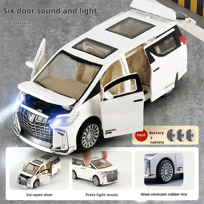 Pull Back Toy Car with Lights & Sound – 6-Door Simulation Model