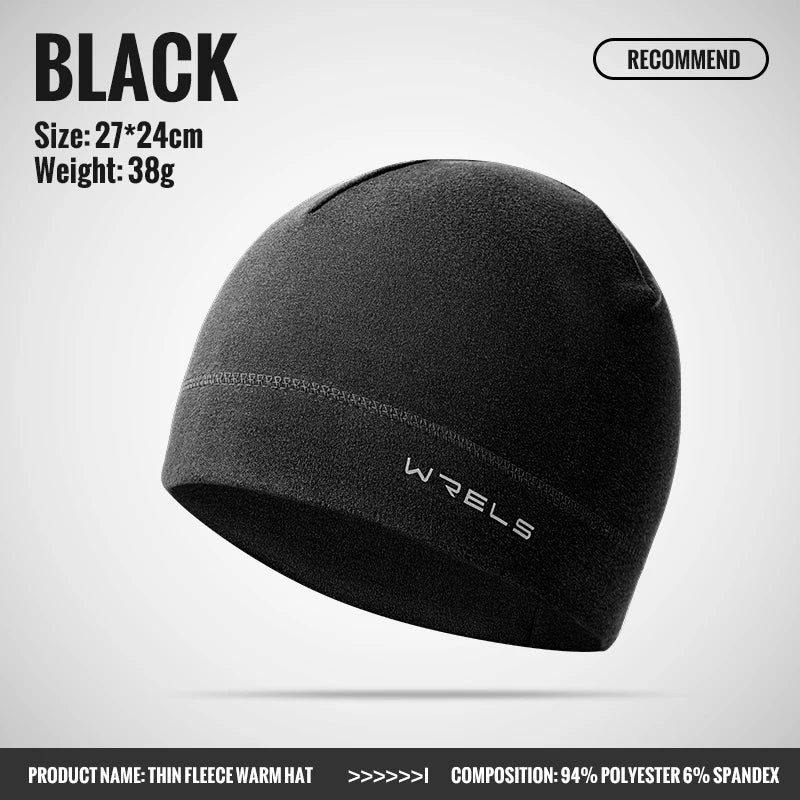 Thermal Windproof Beanie Hat – Winter Sports Running Cap