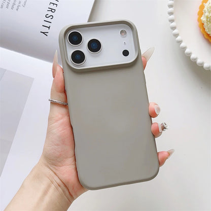 Matte Candy Color Phone Case Iphone 17 Air 16 16e 15 Pro Max Liquid Silicone Shockproof Protection