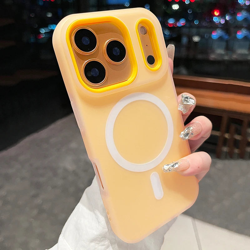 Candy Color 2 IN 1 Magnetic iPhone Case