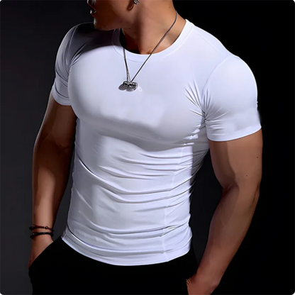 Men's Compression Shirt – Short Sleeve Athletic Workout Top