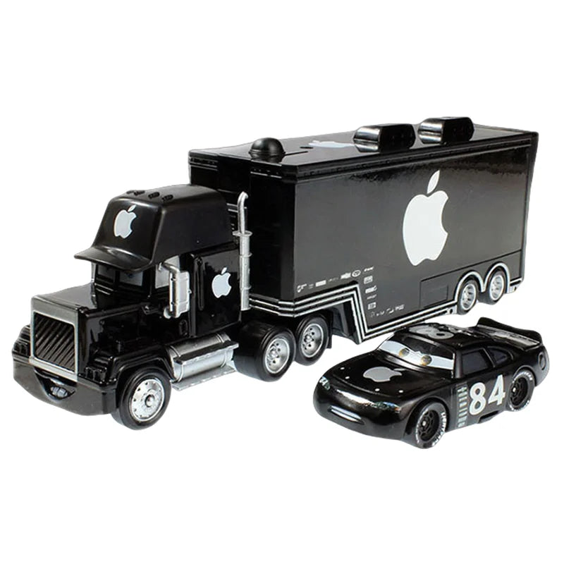 Cars Lightning McQueen Diecast Container Truck Toy