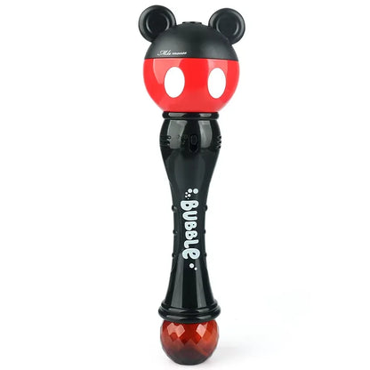 Mickey & Minnie Mouse Electric Bubble Wand Toy – Kids Outdoor Gift
