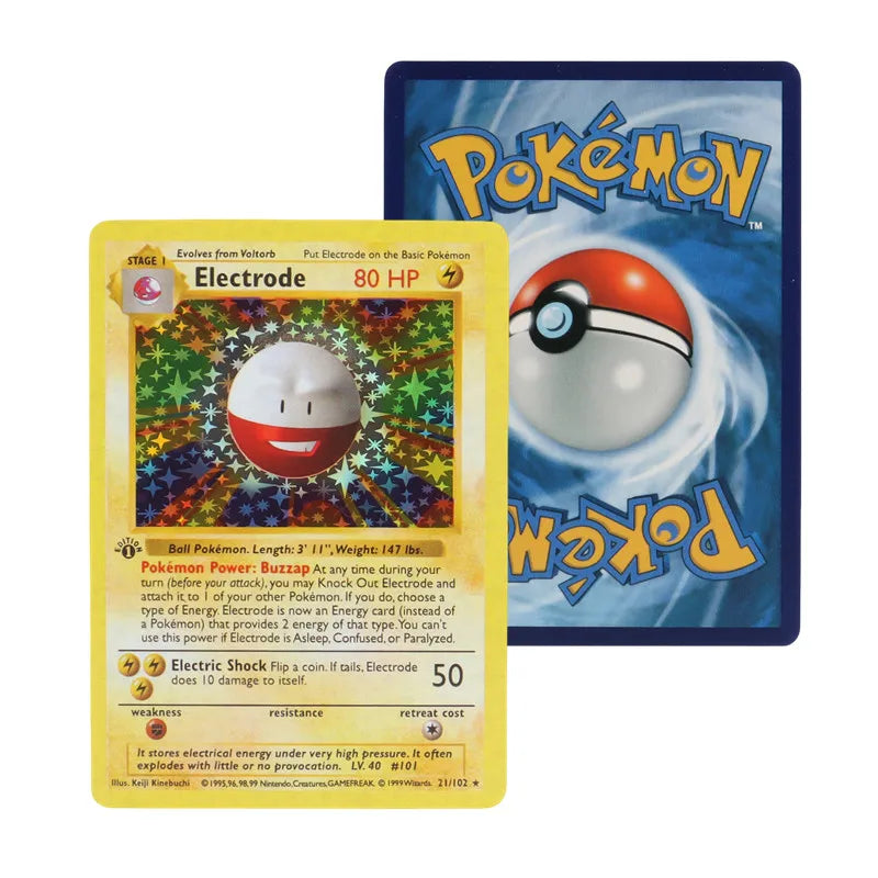 151pcs Box 1996 First Generation Pok Mon Card Rare Charizard Pikachu Mewtwo Blastoise Collecting